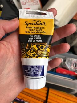 Block printing ink