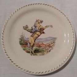 Roy Rogers Rodeo by Universal Plate


