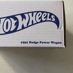 SEALED 2022 HOT WHEELS COLLECTORS RLC EXCLUSIVE 1952 Dodge Power Wagon GXJ19