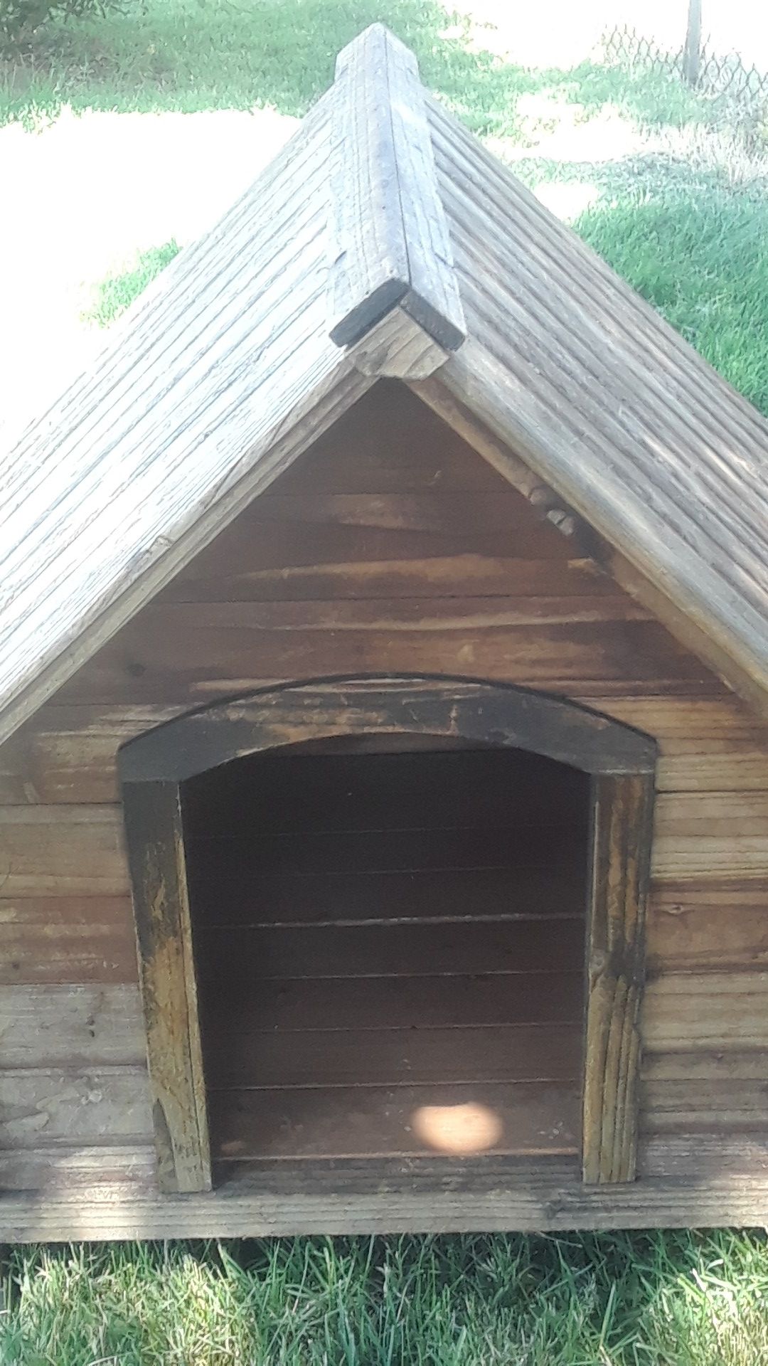 Wooden Puppy House(Also Portable)