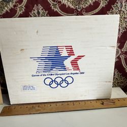 1984 Olympic Pins Original Box Series 1 Ltd Edition Numbered 