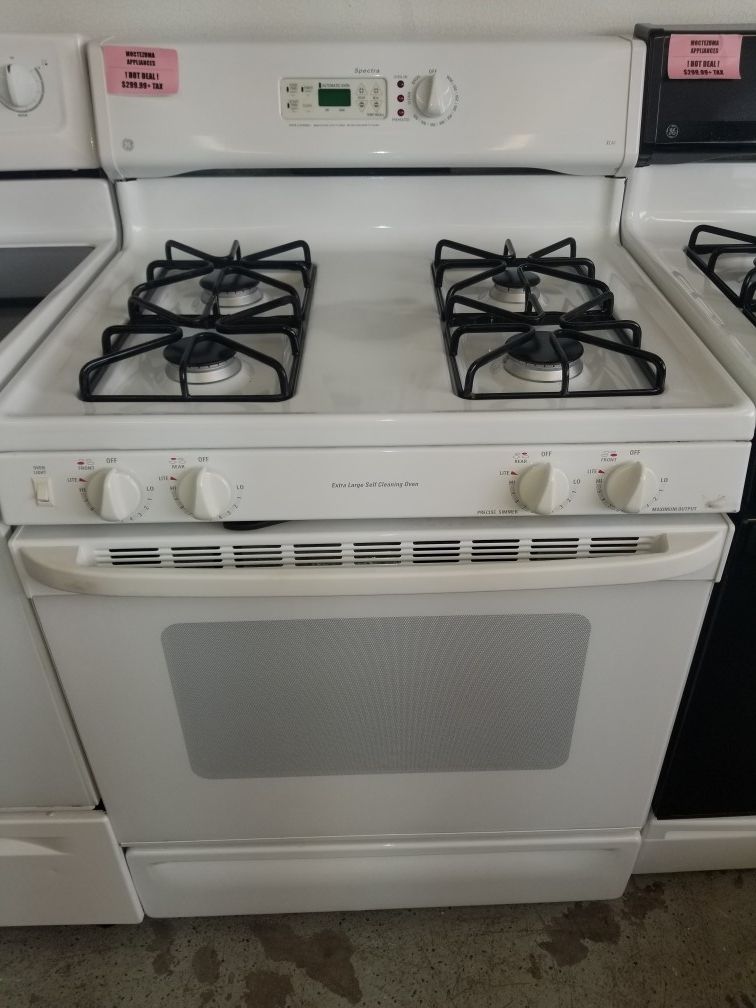 GE white gas stove