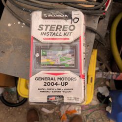 Stereo install kit