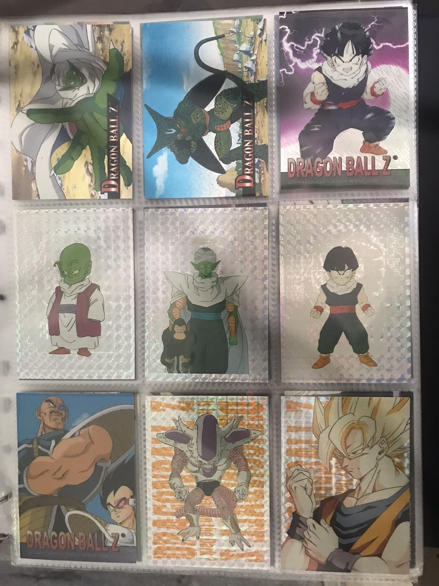 dragon ball z ultra rare cards DBZ CCG