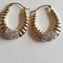 10k Gold Hoop Earrings