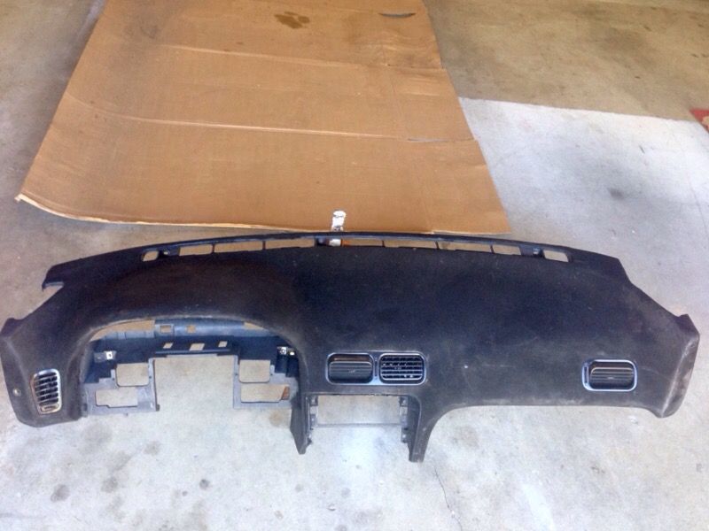 S13 240sx flocked dash (trim for roll cage bars)