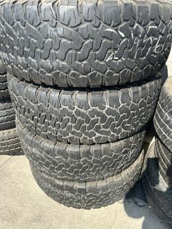 295-65-20 ALL FOUR USED TIRES 