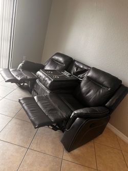 Movie theater style couch