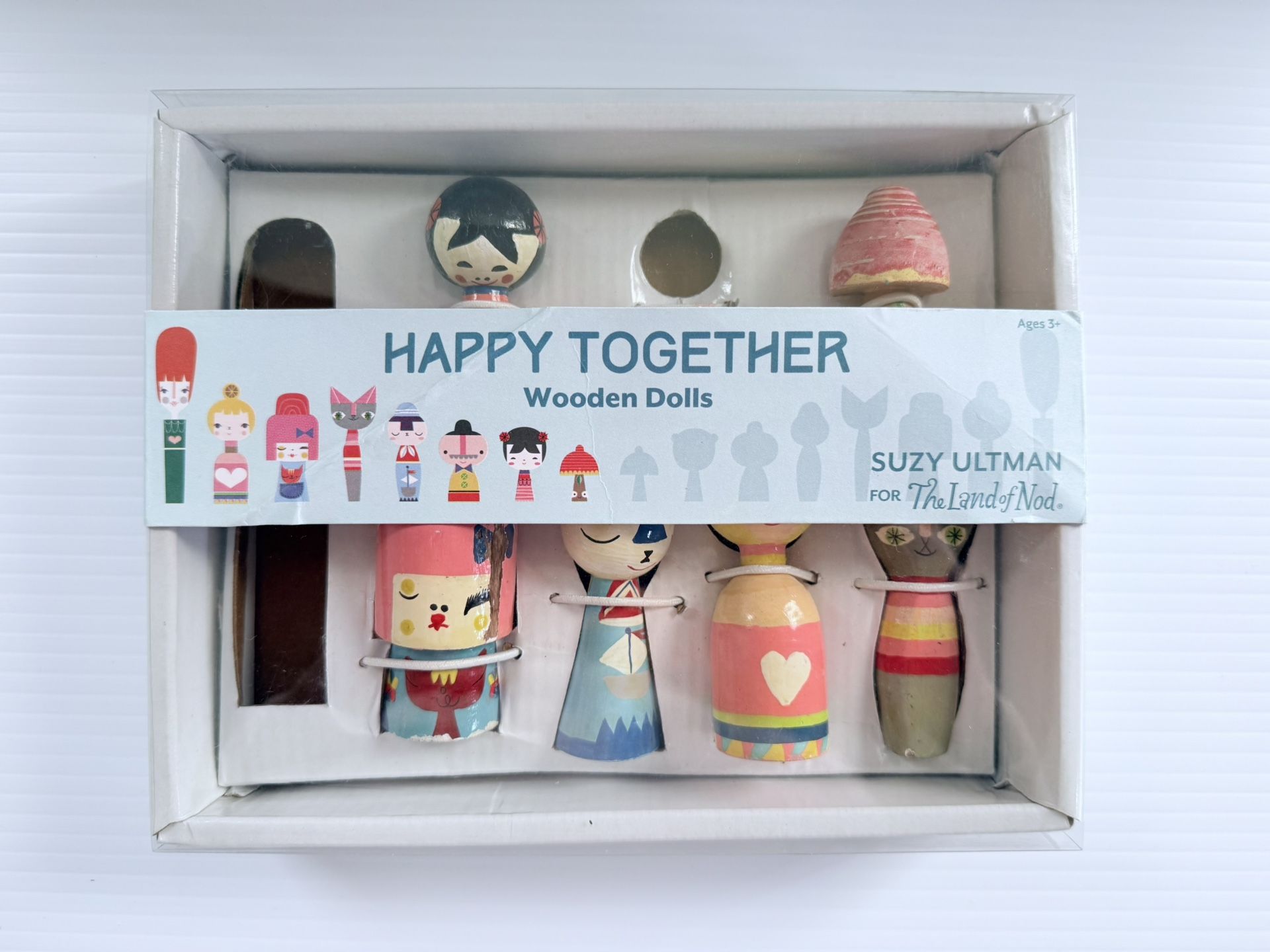 Happy Together Family Wooden Dolls Set Suzy Ultman The Land of Nod Netherlands