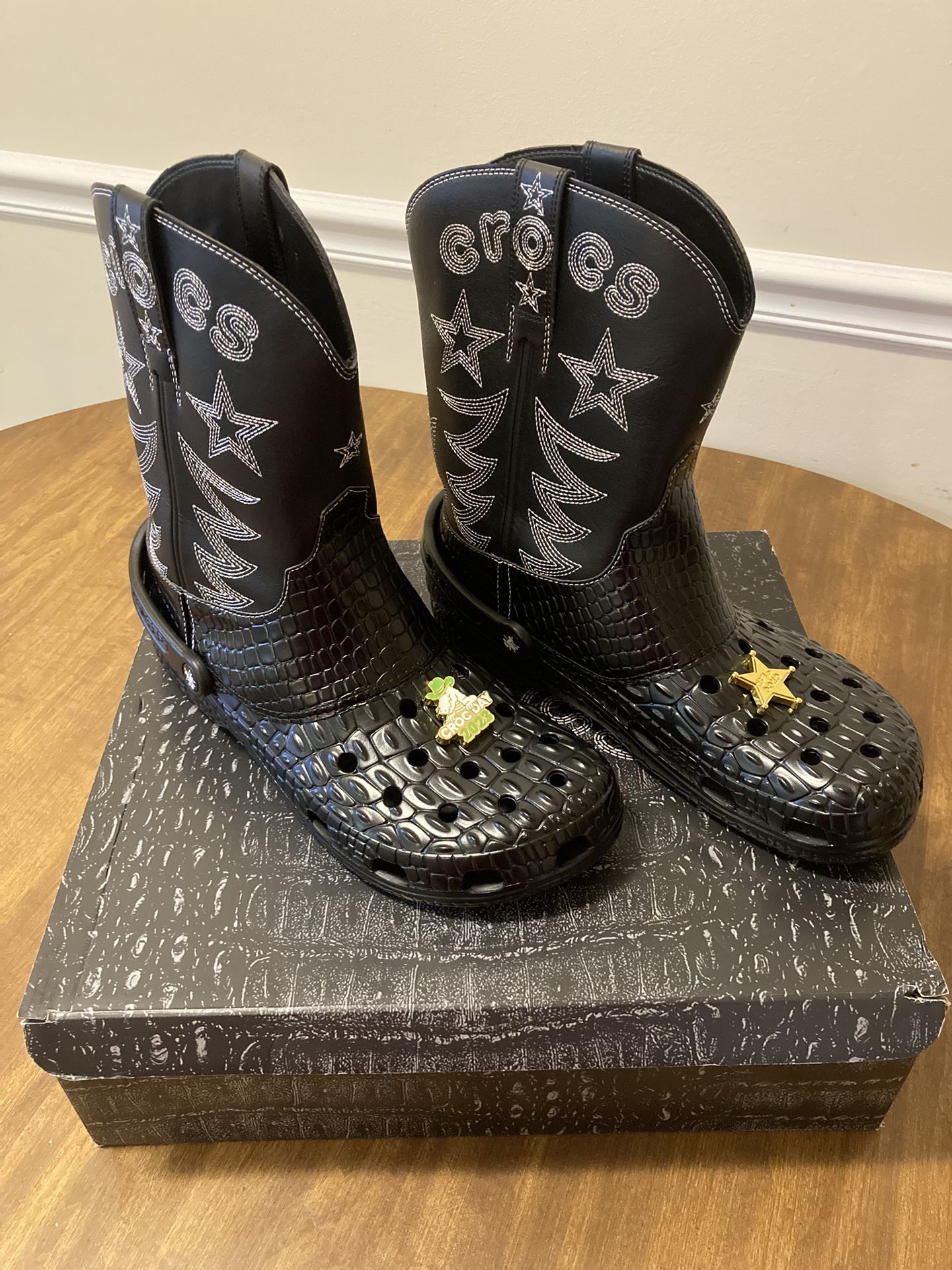 Crocs Classic Cowboy Boots Size Men’s 13
