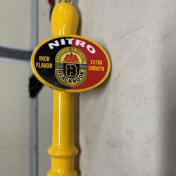 Red Hook Brewery Nitro BlackHook Porter Extra Smooth Beer Tap Handle