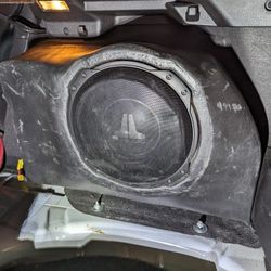 Ford Focus ST JL Audio Custom Subwoofer W/ Enclosure
