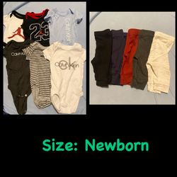 Newborn/0-3 months Baby Boy Clothes