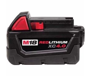 Milwaukee M18 XC4.0 battery