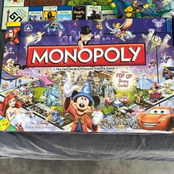 Monopoly Disney Theme Park Pop-Up