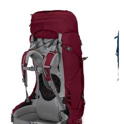 Osprey 65 WOMEN'S BACKPACKING Backpack Small for San Diego, CA - OfferUp