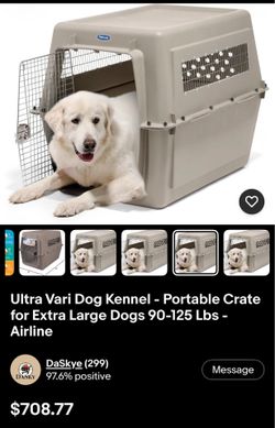 Vari-Kennel dog travel crate xxl
