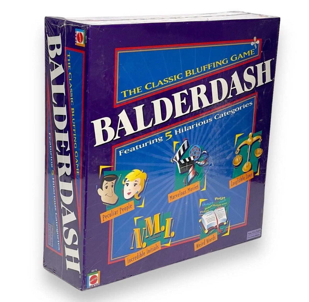 BALDERDASH The Classic Bluffing Board Game 2003 Vintage NEW Sealed