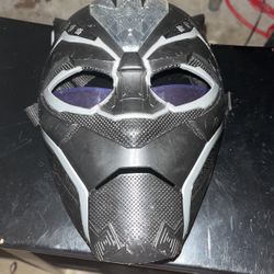 This is a black panther mask