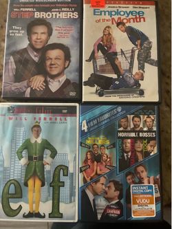 Movies and old games for sale