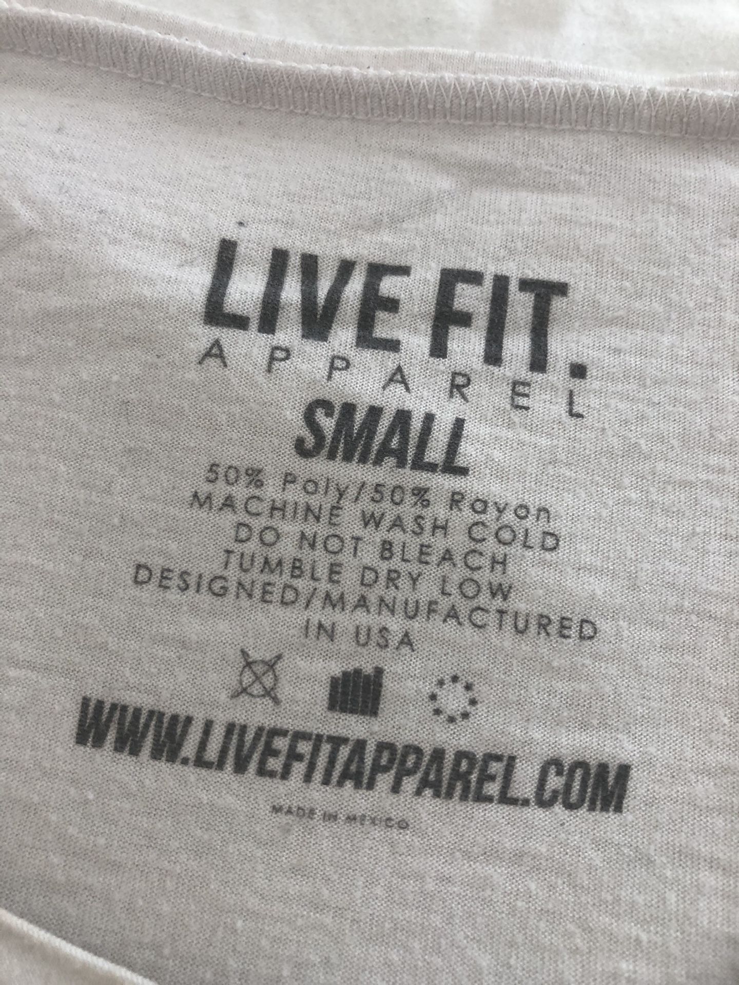 Livefit muscle tee