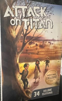 Attack on titan Volume 24 SEALED WITH POSTER INSIDE
