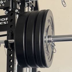  Olympic Rubber Bumper Plate Set | Brand New | Free Delivery