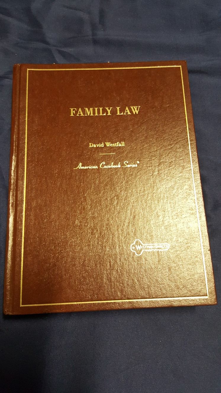 Family Law (American Casebook Series)