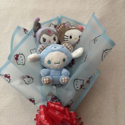 Hello Kitty, Kuromi, Cinnamoroll Gift Bouquet 