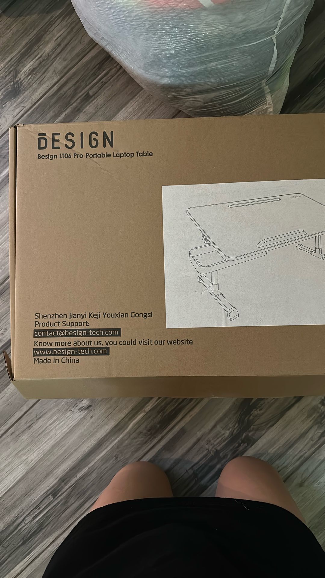 Design Pro Portable Laptop Table