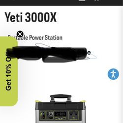 Solar GeneratorYeti 3000 W Hours + 6 100w Solar Panels $3000 
