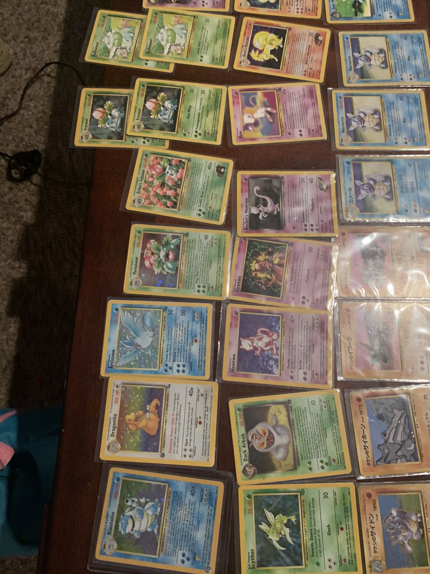 1995 RARE POKEMON CARDS + JAPANESE AND POCKET MONSTER ORIGINALS