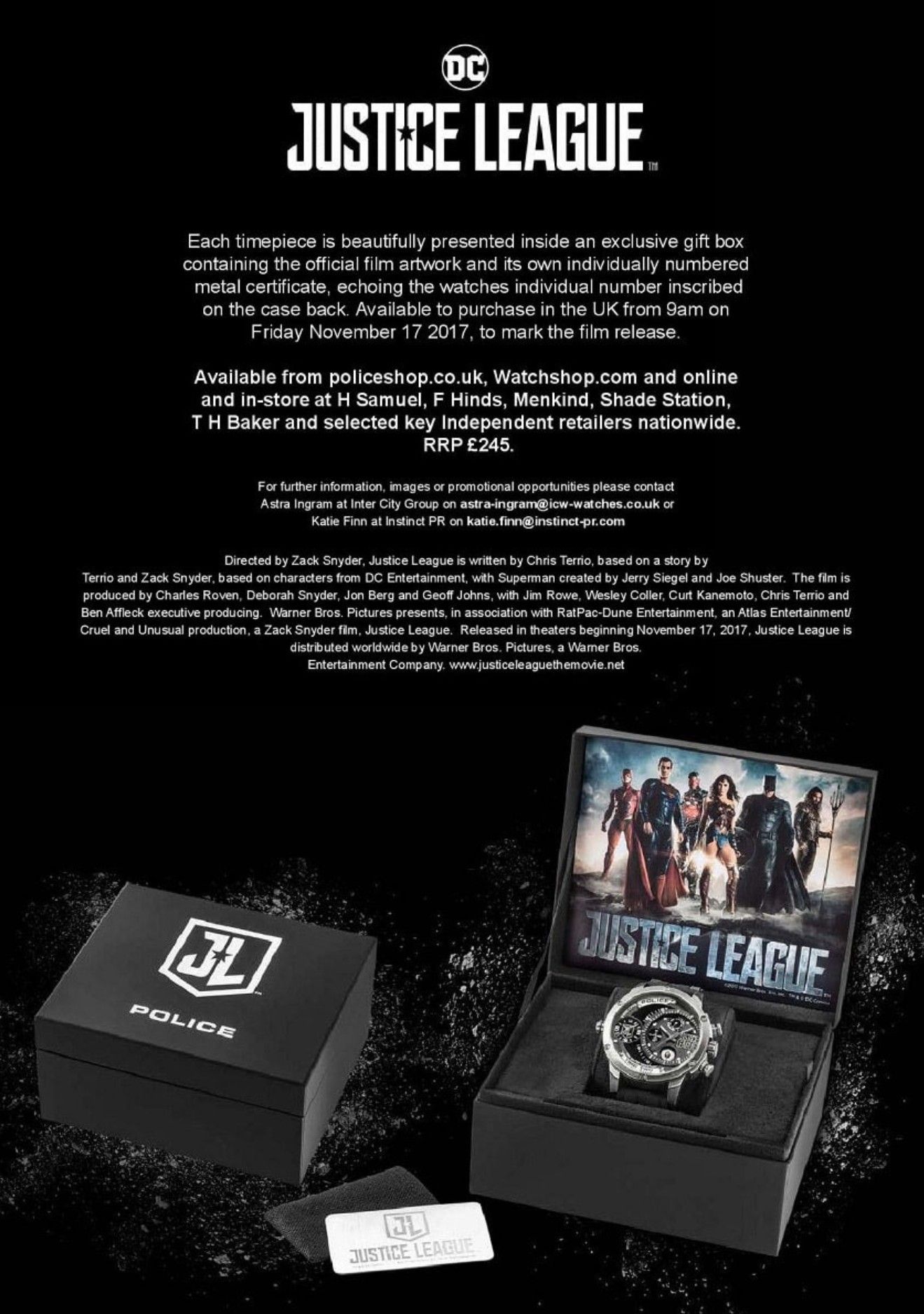 Justice League Collection Watch