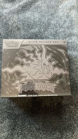 Elite training box mega evolution pitch black