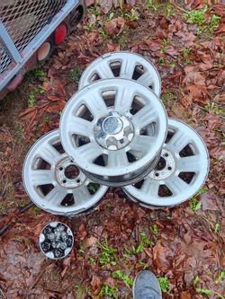 15×7 -5×4.5 Bolt Large Center Hub Mid Off-Set Fit Most Any Jeep Honda Ford AMC 