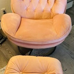 Sofa Chair And Ottoman 