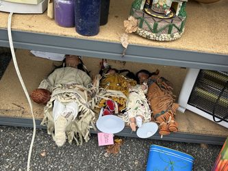 Ceramic Indian Dolls