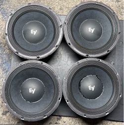 Four 10” EV GOLD SERIES DL10X