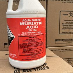 Muriatic Acid - Price Per Gallon