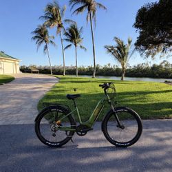 30MPH Electric Bike – 7 Speed PAS – Front Suspension – Brand New