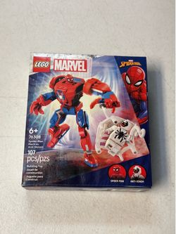LEGO Marvel SPIDER-MAN MECH vs ANTI-VENOM New & Sealed 107 pcs 76308 LEGO