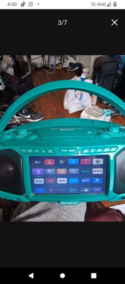 Aiwa boombox Bluetooth DVD HDMI input