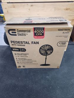 New commercial electric fan