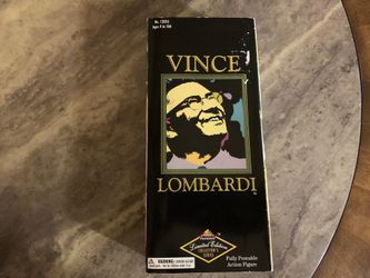 Vince Lombardi action figure Limited Edition