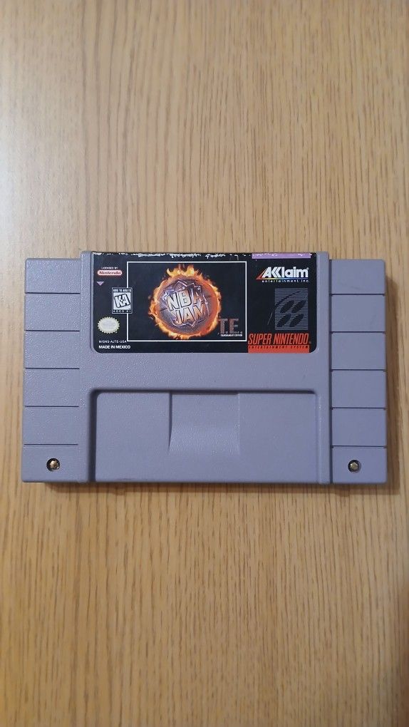 SNES NBA Jam Tournament Edition Super Nintendo Game
