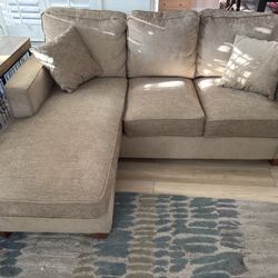 74” Couch With Chaise