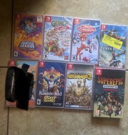 Nintendo switch games new  $15each one or 2 for $25 price firm