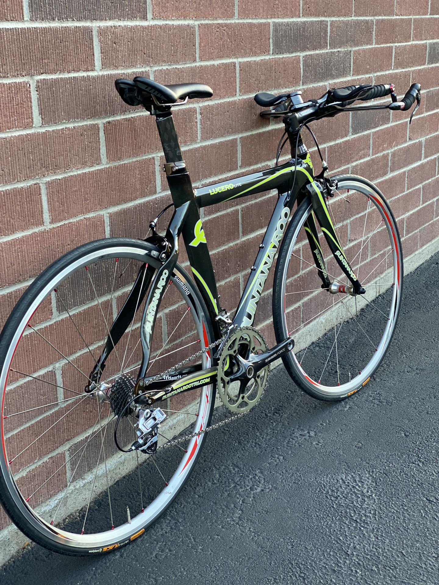 Quintana Roo Lucero Lite Full Carbon TT Triathlon Small Road Bike