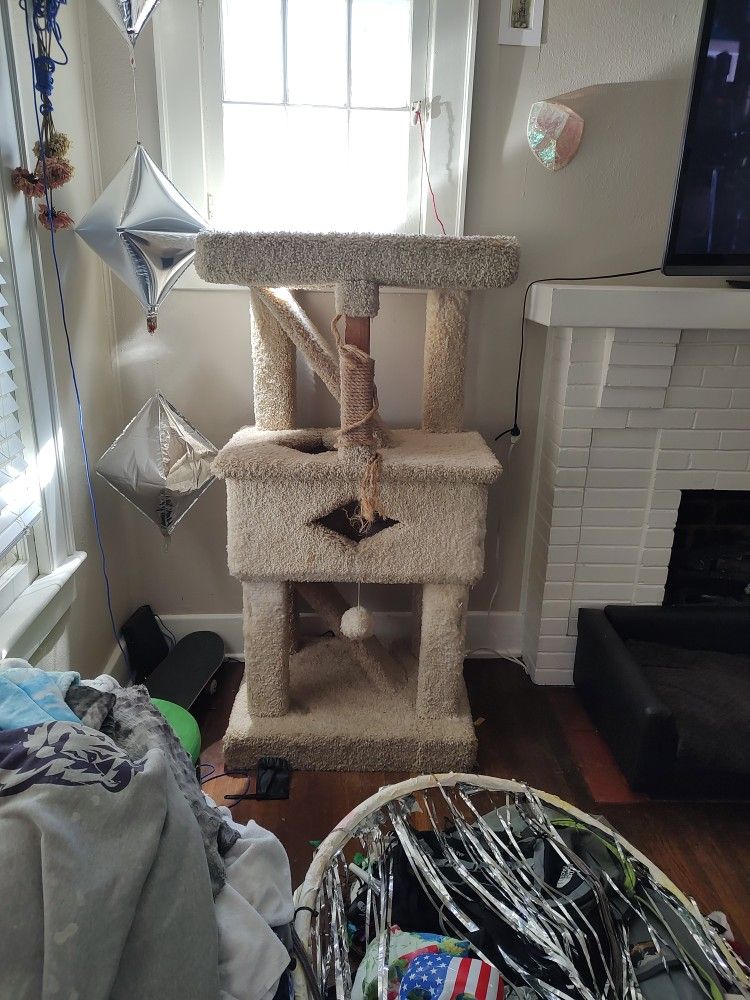 Gently Used Cat Tower