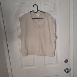H&m Vest Beige 